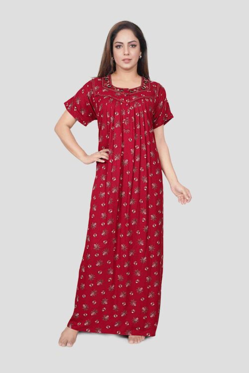 Classic Embroidery Nighty