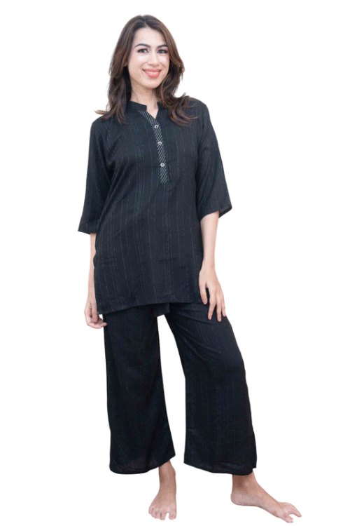 Malviya | Everyday Chic – Rayon Cordset for Comfort & Style | Rayon Cordset | Comfort Wear | Modern Ethnic Wear | Casual Elegance | Work To Weekend Wear