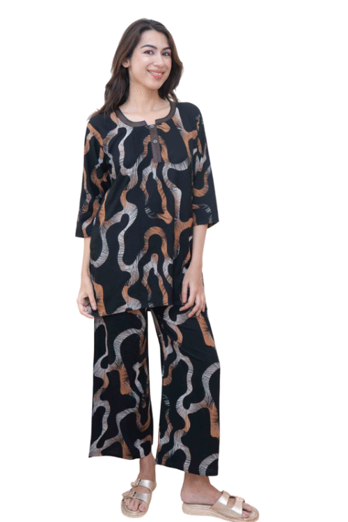 Malviya | Everyday Chic – Rayon Cordset for Comfort & Style | Rayon Cordset | Comfort Wear | Modern Ethnic Wear | Casual Elegance | Work To Weekend Wear